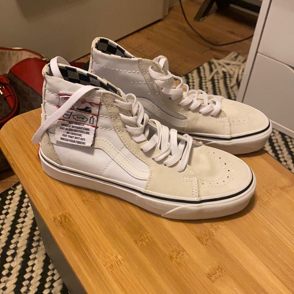 Limited edition high top vans size 7